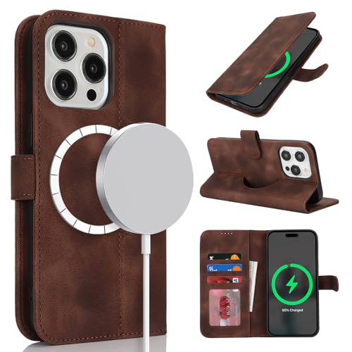 【送料無料】SZBQBmagsafeFG for iPhone14 leather case