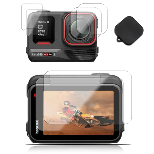 【送料無料】【7枚セット】For Insta360 Ace Pro 2 用 フィルム レンズカバー【KONXISA】対応 Insta360..