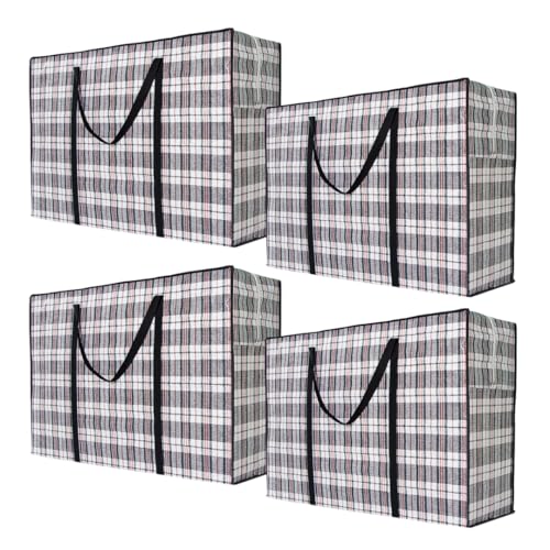 【送料無料】Copeflap 収納バッグ 大容量 防水 持ち手付き袋 布団収納袋 引っ越し バッグ 特大 4枚セット