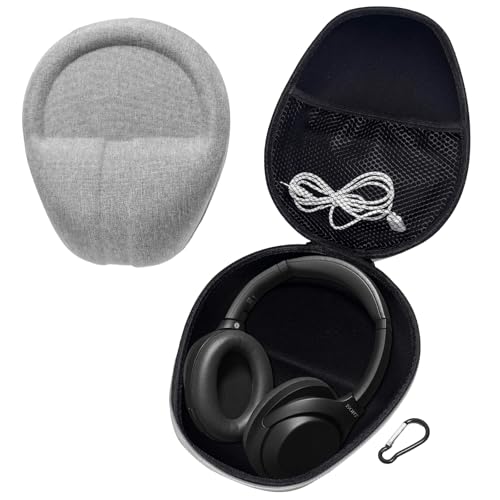 【送料無料】Mocamoro ヘッドホンケース 汎用ヘッドホンバッグ 携帯用 折り畳めないタイプも適用 耐衝..