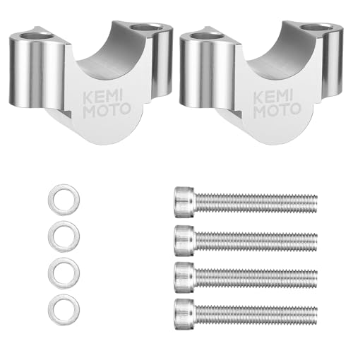 【送料無料】KEMIMOTO ハンドルポスト バイク ハンドルスペーサー 汎用