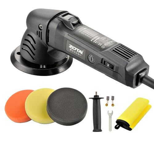 【送料無料】ZOTA ポリッシャー 車, ダブルアクションポリッシャー、ランダムオービタル 電動ポリッシ..