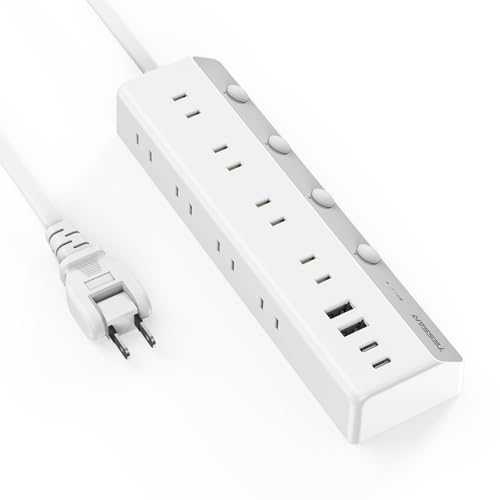 【送料無料】延長コード 2m 電源タップ USB充電 8個AC口 4個USBポート 個別スイッチ 節電タップ たこあ..