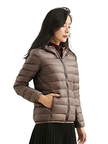 【送料無料】MDMYXJP ウルトラライト ダウンジャケット レディース ライトダウン 暖かい 軽量 防寒 ダウンコート MD104