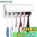 【送料無料】Linkidea 壁掛け歯ブラシホルダー シャワー用カバー付き RV用省スペースオーガナイザー プラスチック粘着式 6スロット歯ブラシハンガー