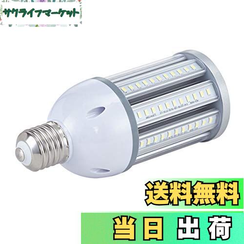 【送料無料】Fwaytech LED電球 E26 昼光色 E39口金付属 36W 4200LM以上 6000K相当 LED外灯 コーンランプ 200W-250W水銀灯/水銀ランプ相当 IP65防水防塵 1個セット (昼光色相当, 36W E26口金) [並行輸入品]
