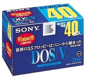 【送料無料】SONY 3.5インチ 2HD フロッピーディスク 40枚 40MF2HDGEDV DO ...