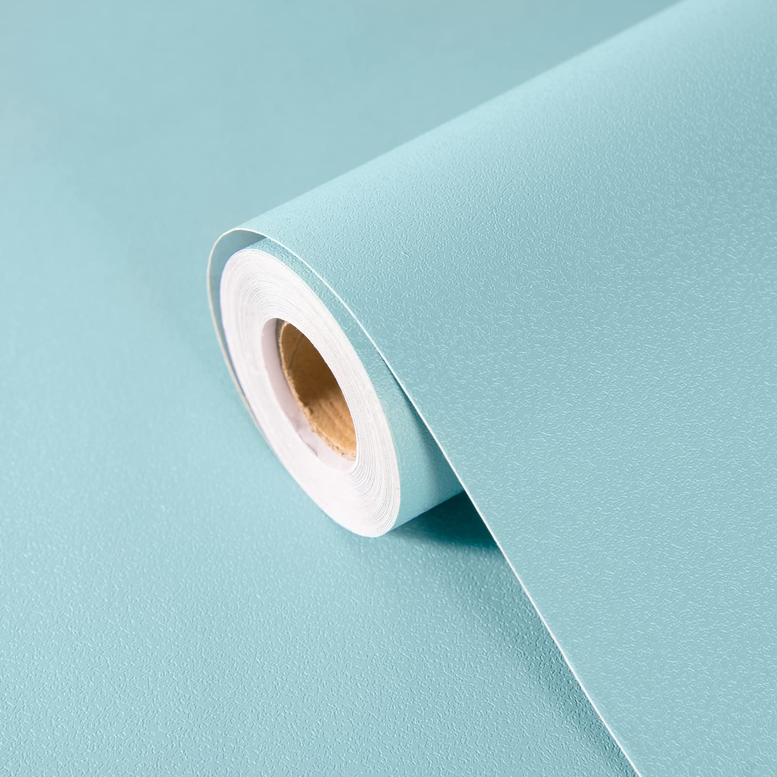 【送料無料】FOLU 壁紙シール おしゃれ つや消し 色：305-ブルーグリーン、サイズ：幅40 c ...