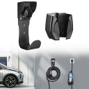 【送料無料】BougeRV EV充電器 ケーブルホルダー evコードホルダー EV充電器ホルダー EV充電ケーブルフック 雨除け ネジ6本付き EV充電器 PH...