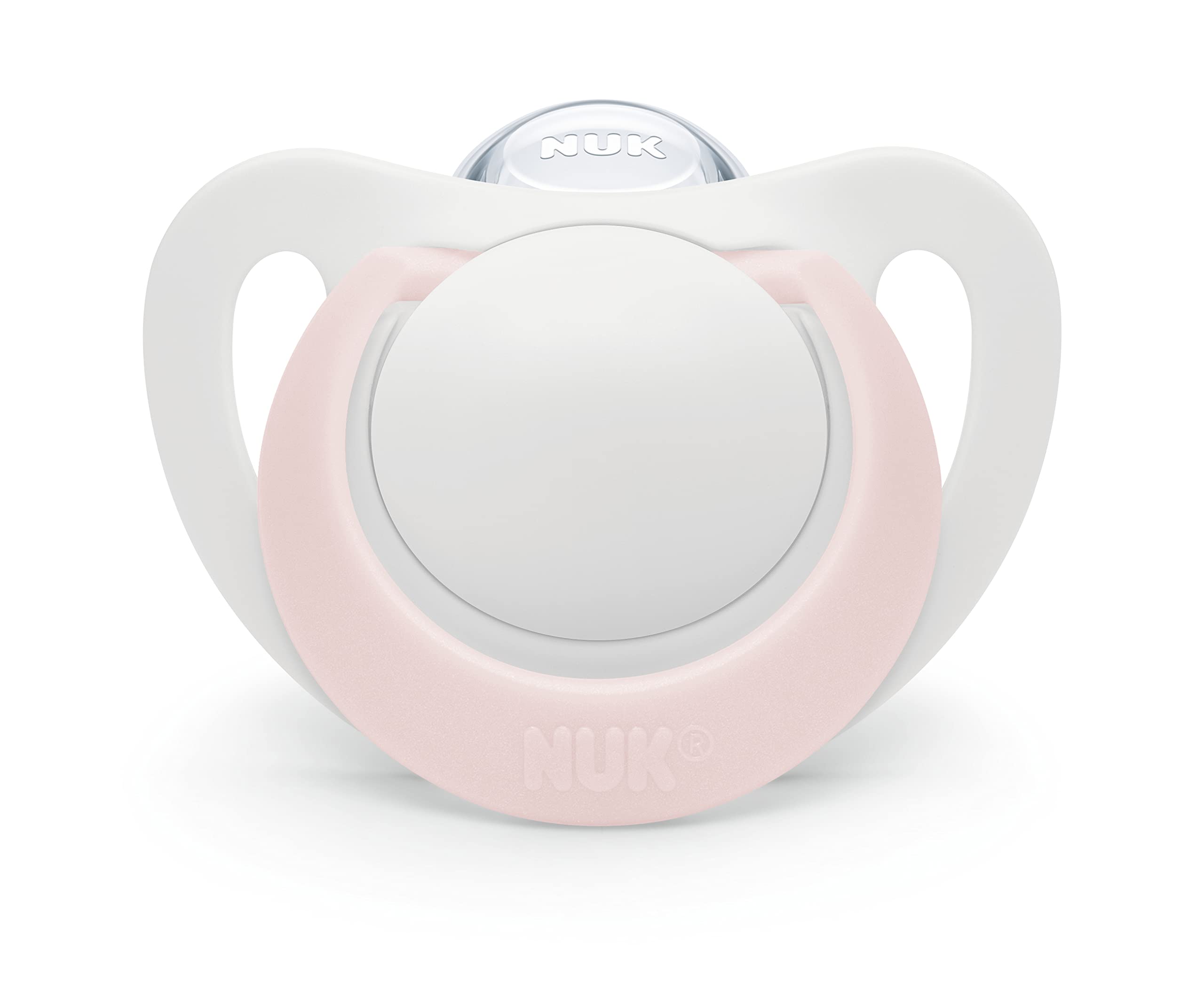 【送料無料】NUK ヌーク おしゃぶりスター/ジーニアス(消毒ケース付き) 色：ピンク、サイズ：0- ...