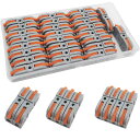 【送料無料】ワンタッチコネクタ, CTRICALVER 26個 SPL-1 電線 接続コネクタ, 導体コンパクトワイヤコネクタ, レバーナットワイヤコネクタ, 組み合わせ自由