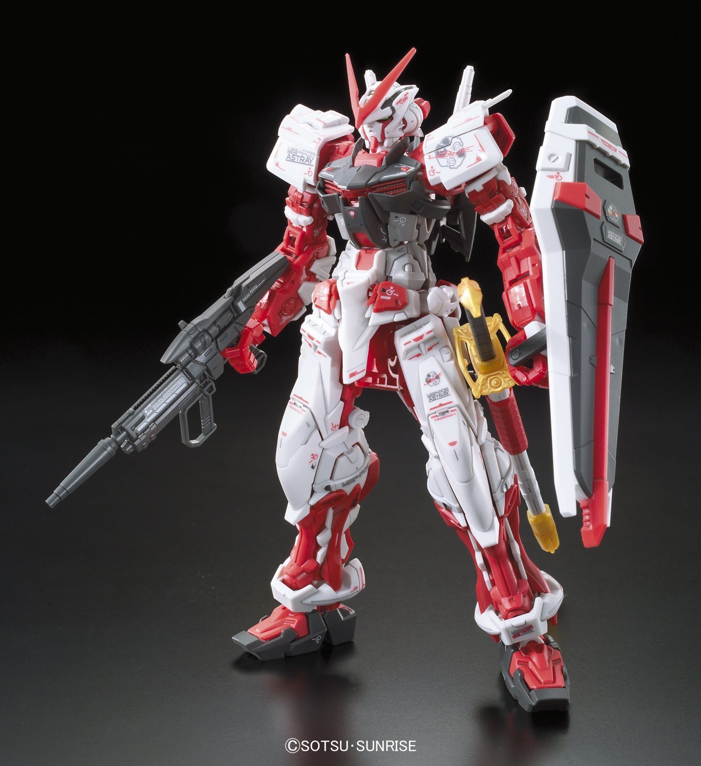 サクライフマーケットの【送料無料】RG 機動戦士ガンダムSEED ASTRAY MBF-P02 ガンダムアストレイレッドフレーム 1/144スケール 色分け済みプラモデル｜アングル2