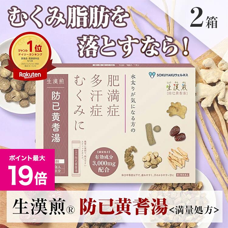 ＼2/10ポイント最大19倍＆1万円以上5%OFFクーポン／《シリーズ累計2億包突破》【第2類医薬品】生漢煎　..