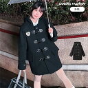 ダッフルコート コート レディース スクールコート 女子 ロングコート学生アウター 制服 高校生 中学生 フード あったか 女子 ロング スクールウェア ミディ...