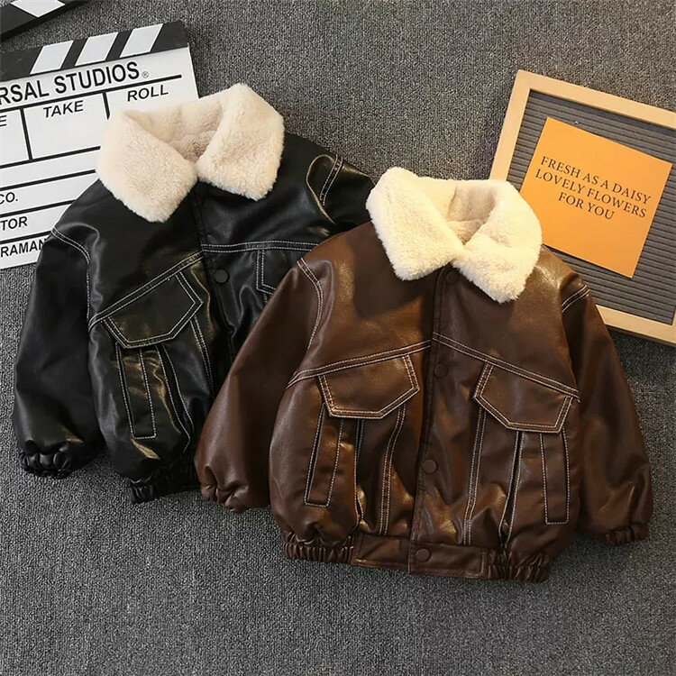 コート フェイクレザー & 裏ボア 防寒 アウター レディース トップス ジャケット 羽織り 上着 長袖 長そで ボア ステッチ レザーコート 大きいサイズ ゆ...