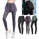 ヨガウェア レギンス スパッツ ショートパンツ付き レディース ボトムス ヨガレギンス ジムウェア スパッツ ダンス フィットネス ピラティス スポーツ 体型カバー ストレッチ おしゃれ かわいい 美脚 吸汗速乾