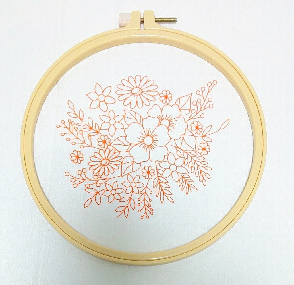 かわいい Sale 71 Off 初心者さんにおすすめ 可憐な花 練習用 初級 簡単 輸入 手芸キット 刺繍キット 可愛いブーケ Pink 花 日本語説明書付き フランス 刺しゅうキット ハンドメイド おしゃれ 基本ステッチ 初心者 ボタニカル 刺繍枠 セット プラスチック製の枠付き