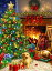 ダイヤモンドアート クリスマスの夜 犬 猫 40×50 大型 上級者 中級者 クリスマスツリー 四角ビーズ 丸ビーズ ダイアモンドアート ダイヤモンドペインティング キット セット ハンドメイド プレゼント 手芸 送料無料 4,980円