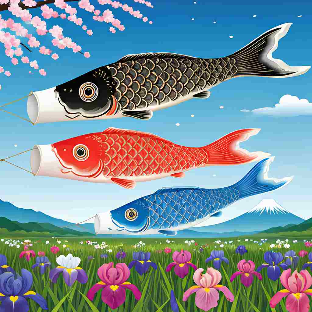 ダイヤモンドアート キット 鯉のぼり 5月 節句 菖蒲 四角ビーズ 丸ビーズ スクエア ダイアモンドアート セット ダイヤモンドフィックス ABビーズ オーロラビーズ ビーズアート 送料無料