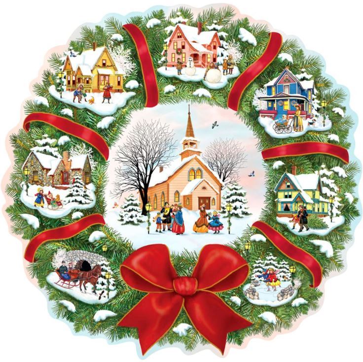 ダイヤモンドアート クリスマスリース ダイアモンドアート ダイアモンドペインティング クリスマス リース ダイヤモンドペインティング 送料無料のサムネイル
