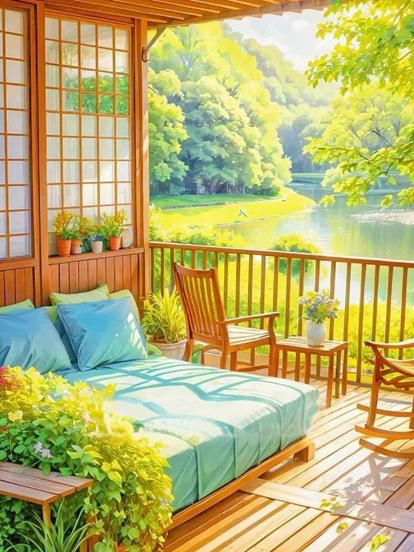 ダイヤモンドアート キット 上級者 40×50 水辺のサンルーム 湖畔の光に包まれる午後 四角ビーズ スクエアビーズ 大型 中級者 ダイアモンドアート セット 花の街角 ダイヤモンドペインティング ビーズ刺繍 ダイヤモンドフィックス インテリア ハンドメイド 送料無料