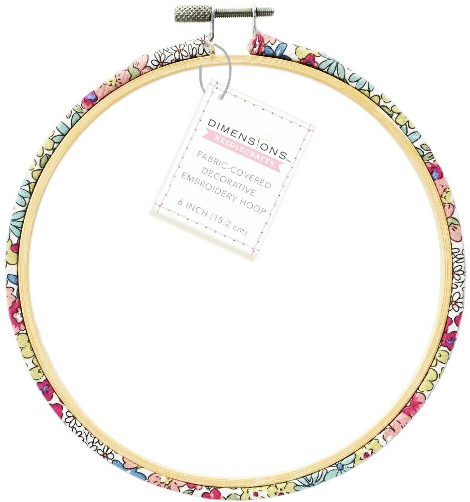 待望 限定品 可愛い刺しゅう枠 Dimensions 刺繍枠 花柄の布で巻いた限定品 竹製刺繍枠 15 2cm クラフトフレーム ディメンションズ 手芸用品 デコレーション インテリア クロスステッチ ファブリックパネル ハンドメイド フランス刺繍 道具 Diy 手作り