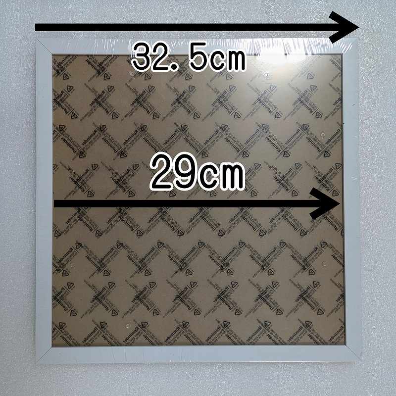 Rakuten - フレーム 額 額縁 外寸：30×30cm 刺繍額 白 スタンド付 フォトフレーム ダイヤモンドアート額 壁掛け 四角 ましかく 正方形 枠 手芸用品 クラフト 刺繍 ハンドメイド ナチュラル 手作り 送料無料
