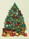 クロスステッチキット PANNA 刺繍キット クリスマスツリー かわいい テディベア オーナメント ラメ糸 クリスマス プレゼント 手芸セット 初心者 中級者 ...