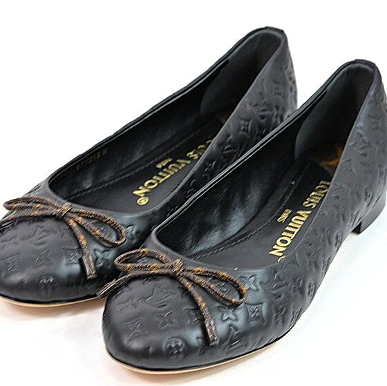 ルイヴィトン　美品❢革靴　LOUISVUITTON　フラットシューズ 楽天市場】ルイヴィトン モノグラム フラット シューズの通販