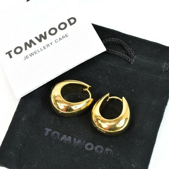 Rakuten - 【美品】トムウッド　ピアス　フープ　Bao Hoops Small Gold