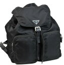 【中古】プラダ 1ZB005 バックパック リュックサック