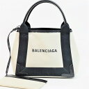 【美品】バレンシアガ バッグ 2WAY ネイビーカバス XS トートバッグ ショルダー