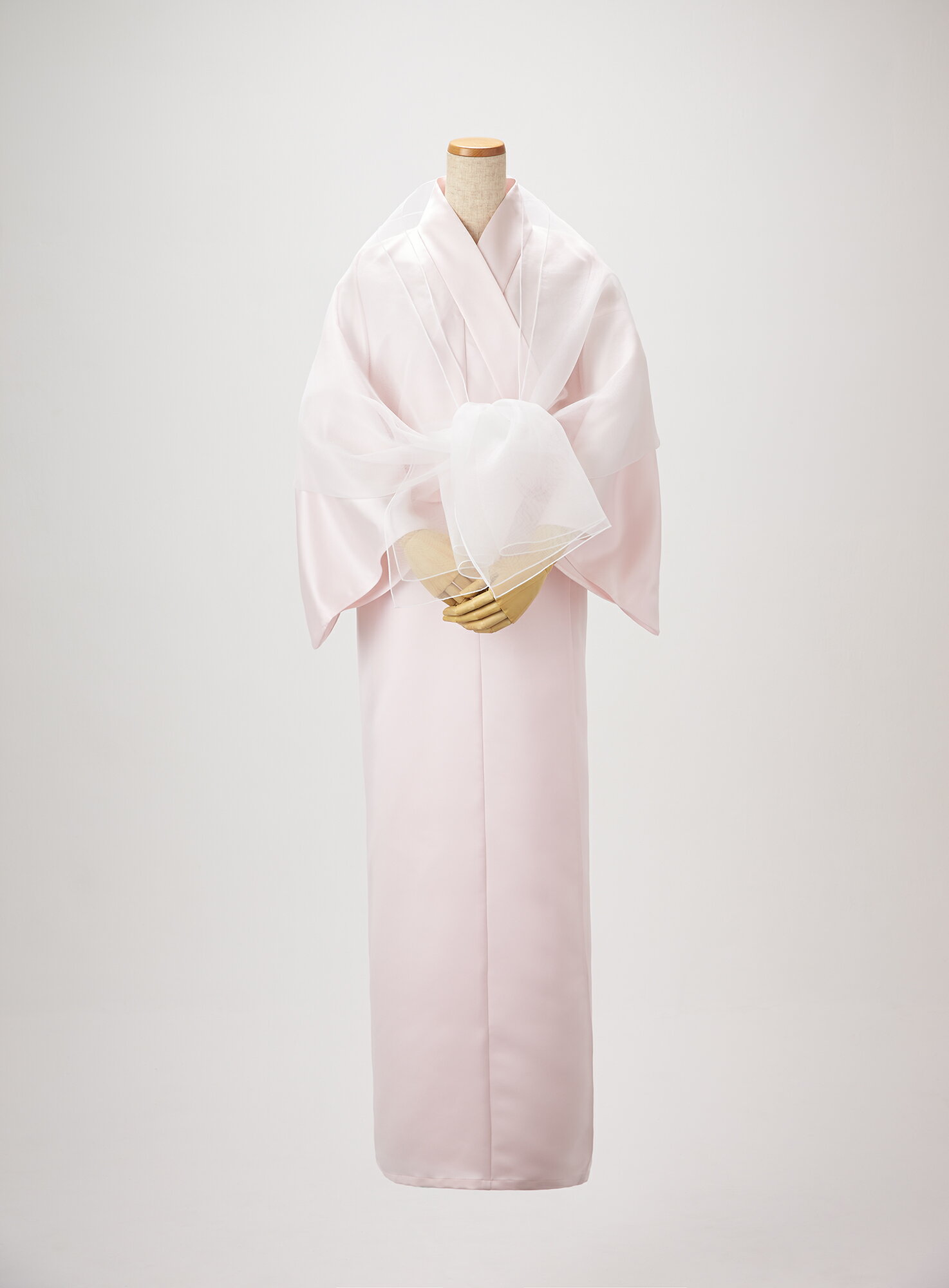 羽衣 死装束 エンディングドレス 終活準備 葬儀服 シニアファッション 婦人 着物 ピンク 日本製 送料無料