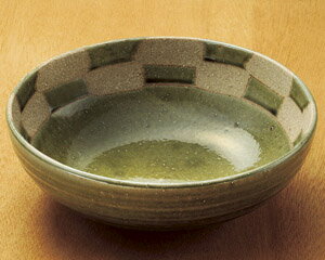 Rakuten - 織部間取り 24cm 煮物鉢24x8cm 日本製お惣菜の盛り合わせ 炊きもの 煮物 おばんざいの盛り付けに大振りの深鉢 大サイズの和ボウル