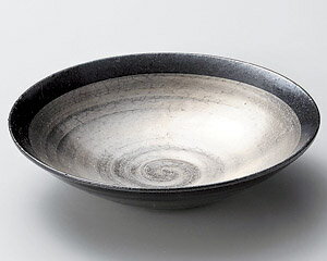 20cm 銀彩 浅鉢/さしみ鉢日本製お惣菜の盛り合わせ 炊きもの 煮物 おばんざいの盛り付けに中サイズ深鉢 和ボウル