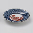 祥瑞 薔薇画 玉渕小皿 10x1.3cm 日本製の逸品