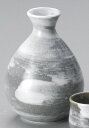 灰釉白刷毛 丸徳利8.8x11.8cm 約300cc 日本製日本酒 どぶろく 焼酎 吟醸酒をもっと愉しむ家呑み 晩酌はお気に入りの器で