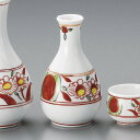 赤絵丸紋 小徳利6.5x11cm 約150cc 日本製日本酒 どぶろく 焼酎 吟醸酒をもっと愉しむ家呑み 晩酌はお気に入りの器で