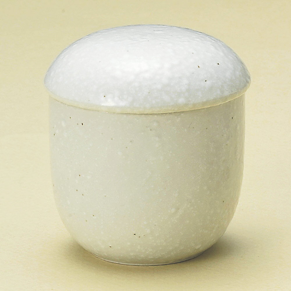 まるこ蒸し 白 160cc 蒸し茶碗7x8cm 日本製ヘルシー具だくさんの茶碗むし 温かい蒸し物業務用 茶碗蒸し..