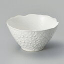 楽天産地問屋の 【サクラ陶器 】花化粧 17cm 多用丼 盛り鉢　17.3x9.2cm 日本製親子丼 麺類 ご飯もの うどん そば 多目的に使える深鉢