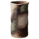 信楽焼 窯肌 43cm傘立て24x43cm 日本製 和風傘たて 玄関の花生け 花木の花器 アートフラワー に