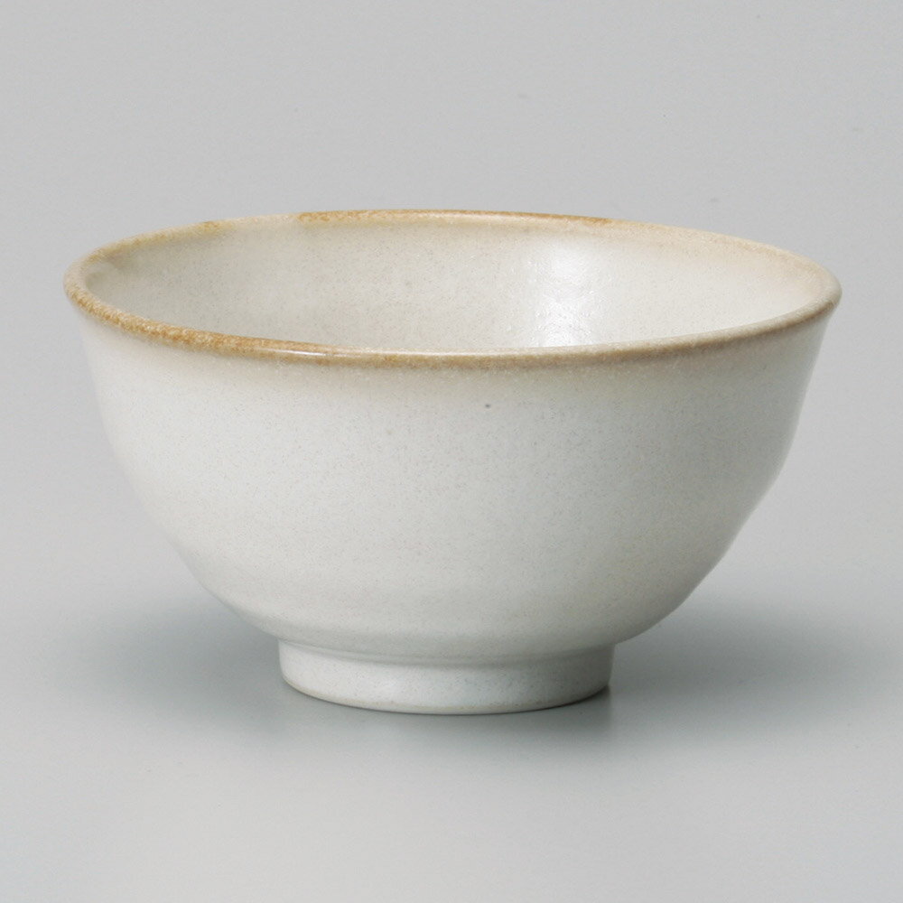 12cm 粉引手引 ご飯茶碗11.7x6.2cm　日本製　飯碗 御飯茶碗