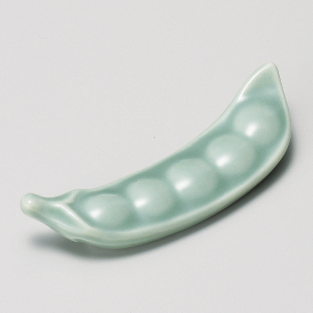 さやえんどう 箸置7.5cm　日本製のサムネイル
