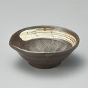 信楽焼 13cm 黒土刷毛目 片口すり鉢 13x12x4.7cm 納豆鉢 ごますり ドレッシング 卓上でも素敵なスリ小鉢 下ごしらえの擂る おろす 潰す 絞る作業は安全な国産食器で日本製の逸品