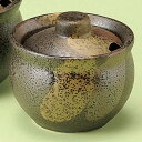 備前 薬味壺 さじ穴カット入り 110cc 蓋付ミニかめ7.2x6.8cm 日本製 蓋つき甕 保存容器蓋物 カメ 薬味入れ とうがらし 豆板醤 にんにく 七味 からし
