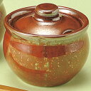赤湯 薬味壺 さじ穴カット入り 110cc 蓋付ミニかめ7.2x6.8cm 日本製 蓋つき甕 保存容器蓋物 カメ 薬味入れ とうがらし 豆板醤 にんにく 七味 からし