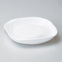 ノンスリップ 17cm おろし器 大 (強化セラミック ) 17.2x17.2x3cm 日本製 すりばち しぼり器は安心の国産食器で丈夫な強化磁器製(3)