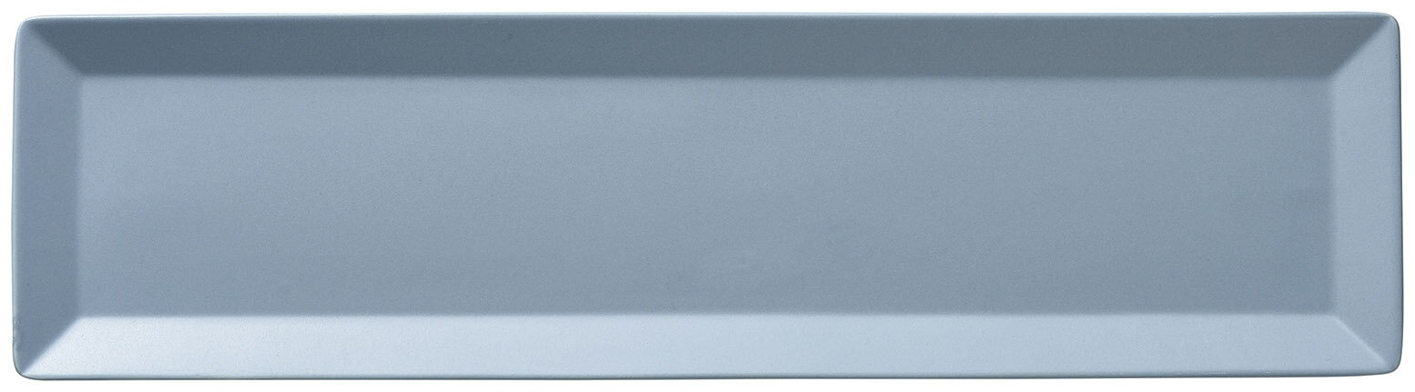 Metallic - キャレ クラリス 36cm スレンダー皿 36x9.3x1.7cm ニュアンスカラーの艶なし釉 マットな質感オードブル ピンチョス ワンスプーン ケーキ チーズ盛合わせ