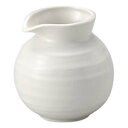 白菫shirasumi 220cc 蕎麦徳利 つやを抑えたやわらかい白胴径7.9cmx直径6cmx高さ8.2cmシンプルモダンの美 和x洋デザインシリーズ日本製...