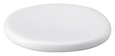 薄型 ステージ 18cm プレート (高台皿）18.3x16.5x1.6cm 特白磁ステージロックシリーズの薄型プレート..